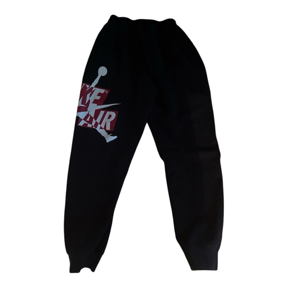 Jordan Other - Air Jordan Big Kid Sweat Pants Black,Red and White Size Medium 
Old school 90’s